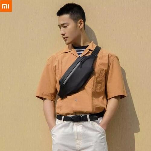 Xiaomi Multifunctional Sports Leisure Chest Bag Waist Bag Outdoor Sports Shoulder Bag Belt Bag Pouch Packs Waterproof Bag