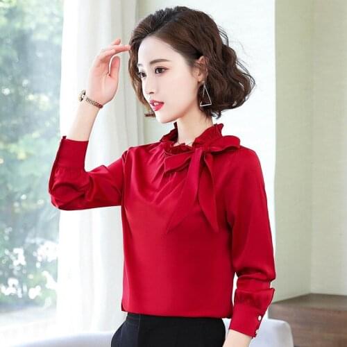 Ymwmhu White Blouses