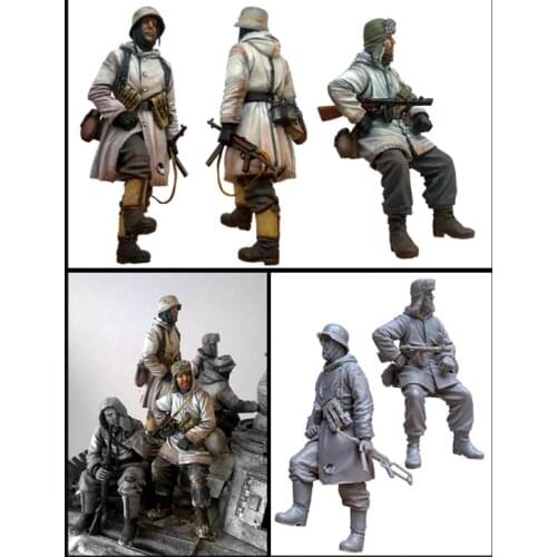 1/35 Resin Figure Model Kit Unassambled Unpainted E1