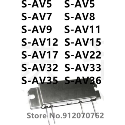 1PCS S-AV5 S-AV5 S-AV7 S-AV8 S-AV9 S-AV11 S-AV12 S-AV15 S-AV17 S-AV22 S-AV32 S-AV33 S-AV35 S-AV36 High frequency tube