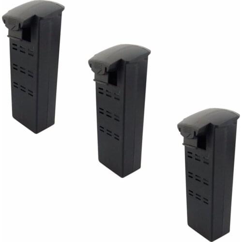 3PCS 3.7V 800mah Lithium Battery for YH-19 YH-19HW Folding Quadcopter Spare Parts UAV Lithium Battery