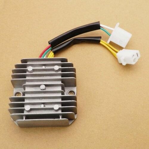 6 Wires Voltage Regulator Rectifier GY6 125cc 150cc Scooter ATV Moped Quad 2 Plug