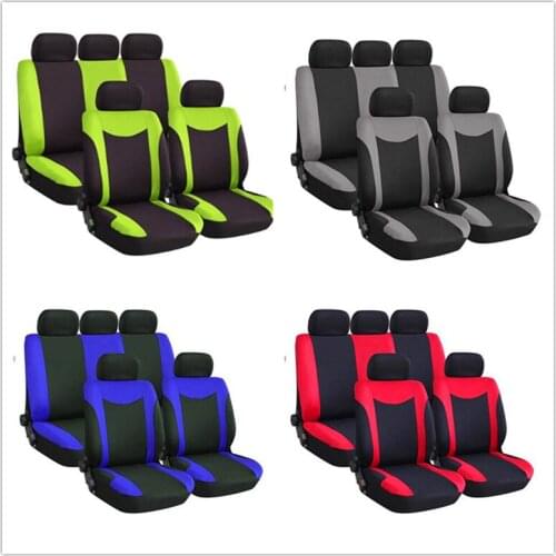 Interior Accessories 4pcs/9pcs fabric car seat cover universal car accessories car seat cover set for car Seat Protector
