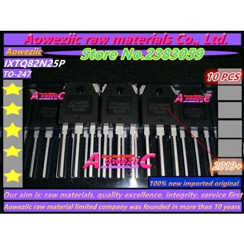 Aoweziic 2019+ 100% new imported original IXTQ82N25P 82N25 IXTQ82N25 TO-3P N channel MOS FET 82A 250V