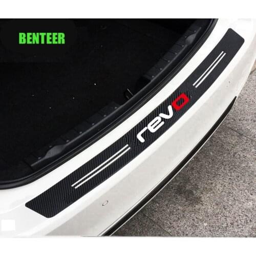 Carbon fiber car bumper sticker for volkswagen revo golf 6 golf 7 polo Sagitar B6 R36 B7L CC Touran Passat b8 audi A1 A3 A4 A6