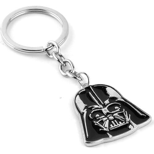 Free Shipping Movie Dark Knight Keychain Black Enamel Key Holder Key Rings Size 3.2*3.5cm Wholesale 12pcs/lot