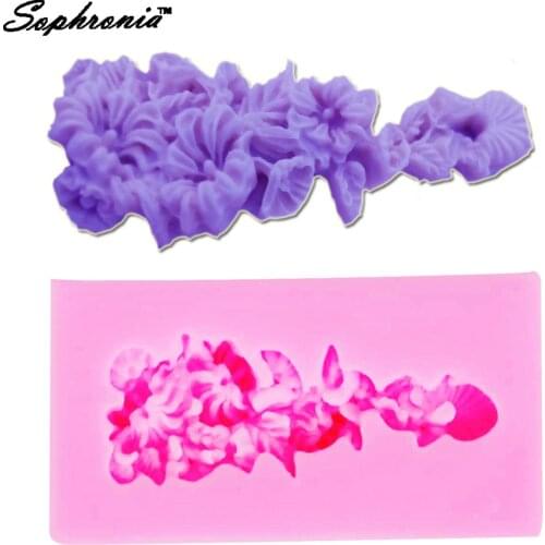 Sophronia M598 Flower 1pcs Shape UV Resin Jewelry Silicone Mold Expoxy Mold Jewelry Making DIY Craft