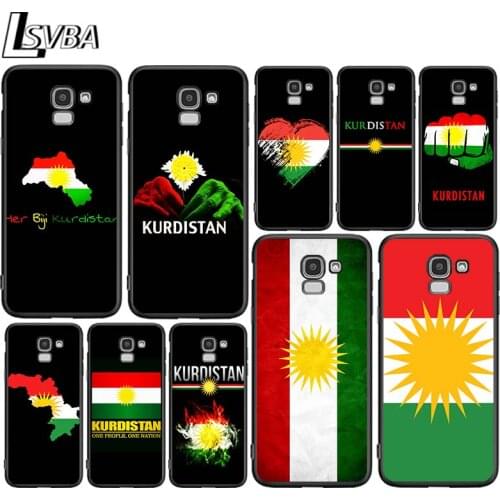 Kurdistan Flag for Samsung Galaxy J2 J3 J4 Core J5 J6 J7 J8 Prime duo Plus 2018 2017 2016 Silicone Phone Cover