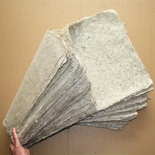 Chinese Pure Mulberry Paper Antique Method Handmade Natural Color Calligraphy Painting Rice Paper Fiber Xuan Paper Rijstpapier