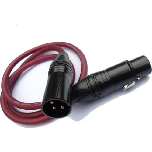 KL High Quality 25 feet 3PIN XLR MALE TO FEMALE brown MIC MICROPHONE TRANSPARENT CABLES CORDS