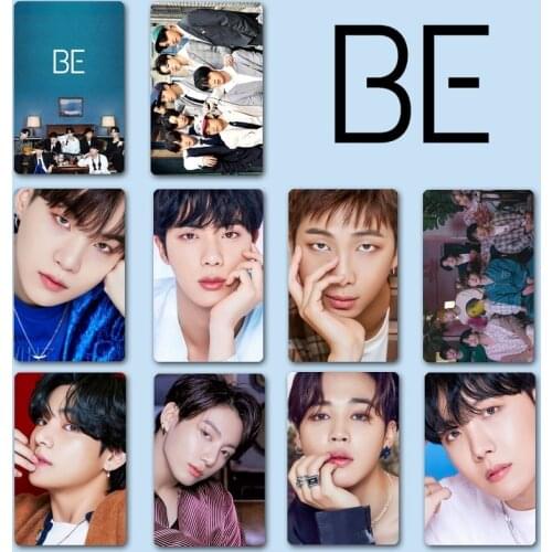 KPOP Bangtan Boys BE Peripheral Crystal Card Sticker Bus Card Sticker Card Holder Jelly Card Sticker Life Goes On