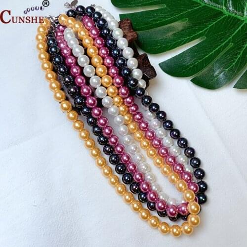 Natural Baroque Shell Pearl Beads Loose Beads Make Wedding Whristm Jewelry DIY Bracelet Necklace Goth For Women