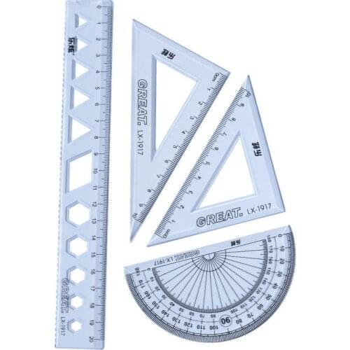 New type 4pcs / set of ruler for deep drawing measurement