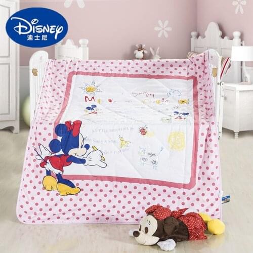Disney mickey mouse blanket quilt comforter for kids girls bedroom minnie throw sheet 120*150 bedding boys bed home decoration