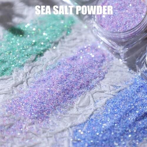 Aurora Effect Nail Art Powder Non-Floating Colorful Pastel Dust Ultra Fine Glitter Nail Powder for Manicure