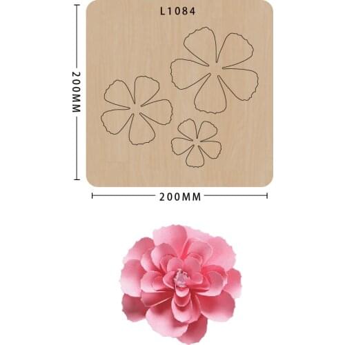 SMVAUON Making Decor Supplies Die Flower Template New Design Craft Cutting Die decoration scrapbook Card Craft