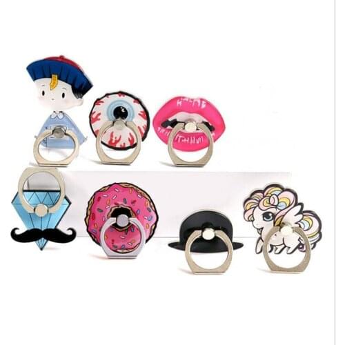 Universal Phone Holder Ring Mobile Phone Stand Finger Phone Ring Holder Lips suporte celular for iPhone samsung
