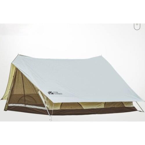 Zq Outdoor Equipment Family Light Luxury Large Space Camping Rain-Proof Thickened Cotton Camping Tent