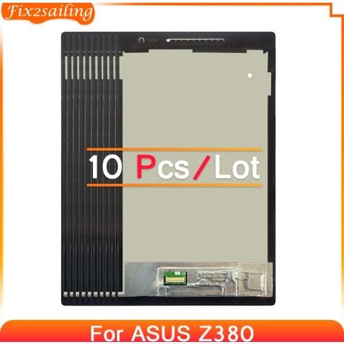 10pcs LCD For Asus Z380 Z380KL Z380M LCD Display Z380C Z380CA Touch Screen Digitizer Panel Assembly P022 P024 P00A 100%Tested