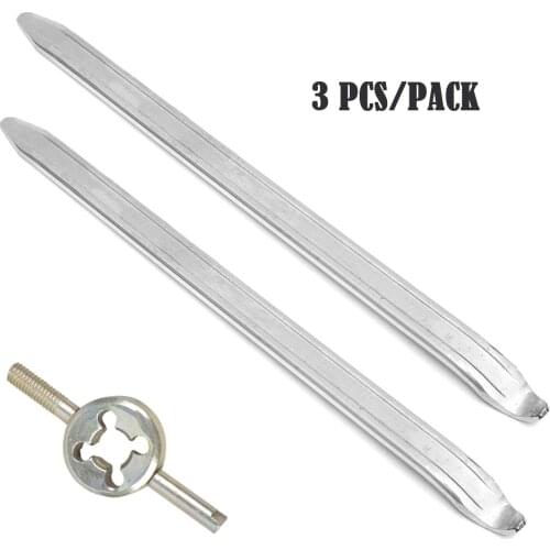 2pcs 12 inch 30cm Tire Crowbar Motorcycle Bicycle Tire to Remove Chrome Vanadium Steel Surface Polishing And Chrome Crowbar