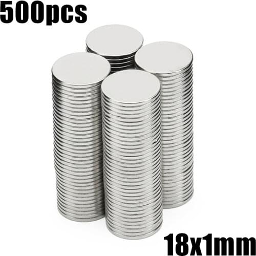 500pcs magnets (specification:18 1)Super Powerful Strong Rare Earth Neodymium Magnet N35 Magnets