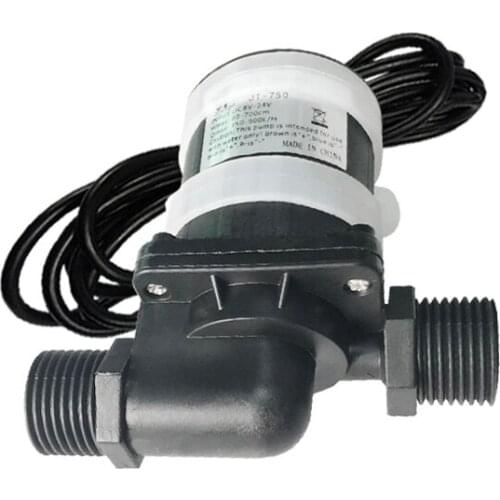 12V24VDC Brushless Water Pump DC Pump Booster Pump Head Warm Air Water Cold Circulation Pump Two-use High Temperature Four Cents