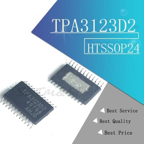 1PCS TPA3123D2 TPA3123D2PWPR HTSSOP24 Power amplifier integrated circuit