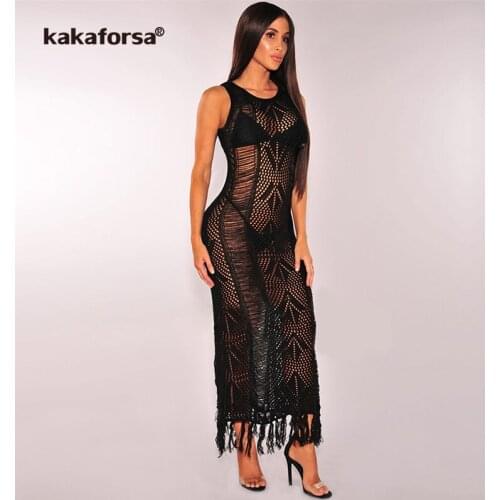 Модные вязаные платья Kakaforsa China At AliExpress