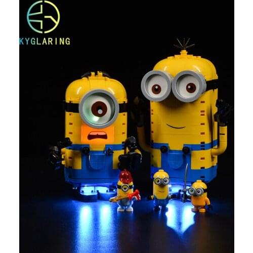 Kyglaring Led Lighting Set DIY Toys For 75551 Stewart Kevin Suit Building Blocks