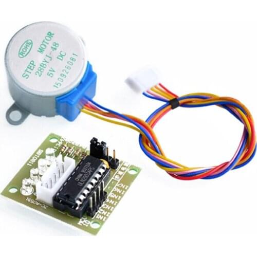 Smart Electronics 28BYJ-48 5V Reduction Step Motor 4 Phase DC Gear Stepper Motor ULN2003 Driver Board for arduino DIY Kit