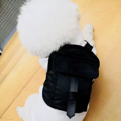 New Pet Dog Harness Backpack for Small Dogs Adjustable Puppy Dog School Bag Dropshipping PDZL14