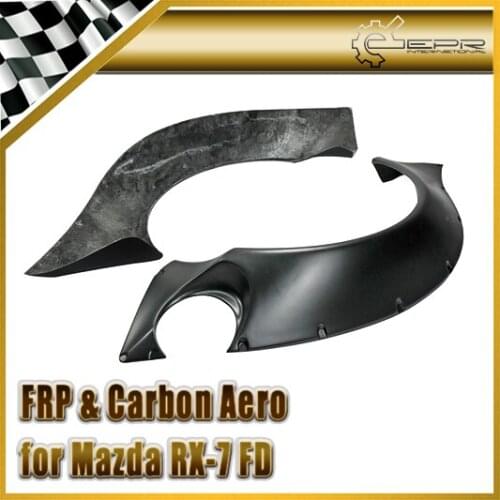 Discount Car-styling For Mazda RX7 FD3S FRP Fiber Glass RB Style Rear Fender Fiberglass R RB Back Arch Flare