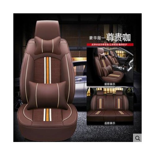 Universal PU Leather car seat covers For Skoda Octavia Fabia Superb Rapid Yeti Spaceback Joyste Jeti car accessories car sticker