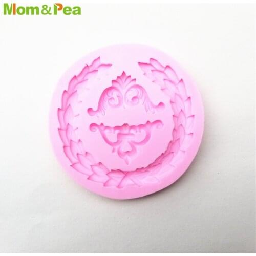 XK259 Deco Shaped Silicone Mold Gum Paste Chocolate Ornamental Fondant Mould Cake Decoration Tools