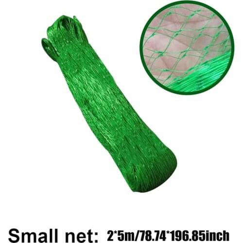 Green Anti Bird Protection Net Anti Bird Netting Mesh Garden Plant Fencing Plant Garden Pond Netting Mesh Bird Catcher 2*5m