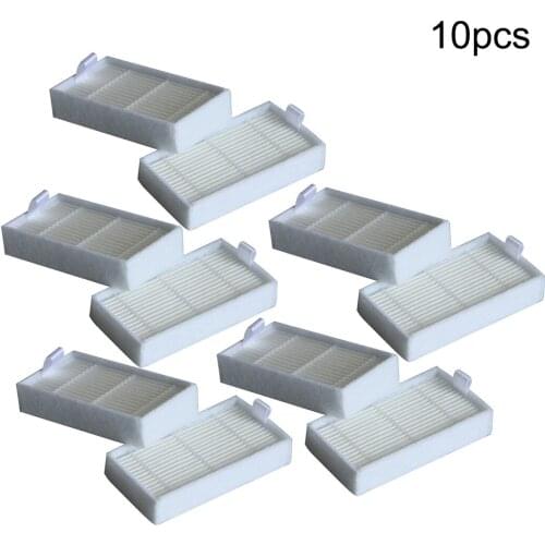 10Pcs Filters Household Cleaning Replacement Accessories for Medion MD 19500/19510/19511/19900 Vacuum Cleaner Robot