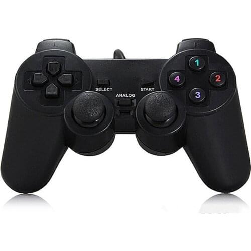 2 PCS USB wired game Controller For PC Gamepad For windows computer Joystick PC Controle