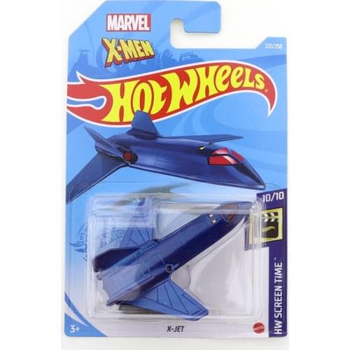 2021-221 Hot Wheels X-JET Mini Alloy Coupe 1/64 Metal Diecast Model Car Kids Toys Gift