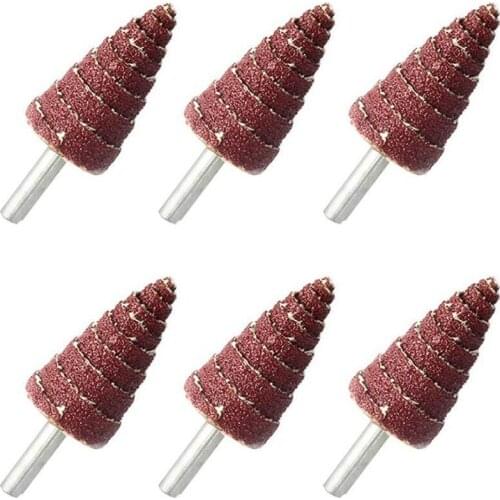 50Pcs Cone Shape Abrasive Flap Sanding Wheel Grinding Head Rotary Tool For Grinding And Polishing On Surface