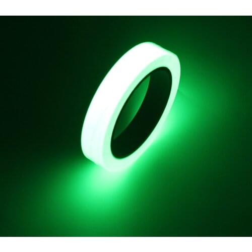 ANPWOO Free Shipping One Roll 1cm*10M Luminous Tape Self-adhesive Glow In The Dark Safety Stage Home Decorations Warning Tape