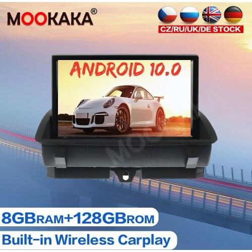 For Audi Q3 2009 - 2016 Android 10.0 Car GPS Navigation Multimedia Player 8GB+128GB Auto Radio Stereo Recorder Carplay Head Unit
