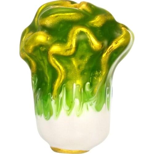 Pure 24K Yellow Gold Bracelet 3D 999 Gold Chinese cabbage Bracelet