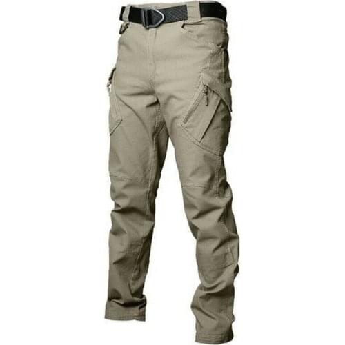 Mens Pants Straight Slim Outdoor Male sweatpant Tactical Pants Combat Training Army Pants Trousers Hiking Hunting