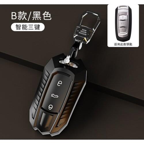 TPU Car Key Case For Geely Atlas Boyue NL3 EX7 Emgrand X7 EmgrarandX7 SUV GT GC9 Borui Car Smart Key Case Cover Keychain