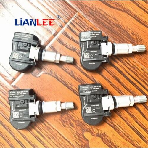 4pcs TPMS Tire Pressure Sensor 433MHz For Tesla Model S Model X Model 3 2016-201 S180052068 103460200A S180052068C 1034602-00-A