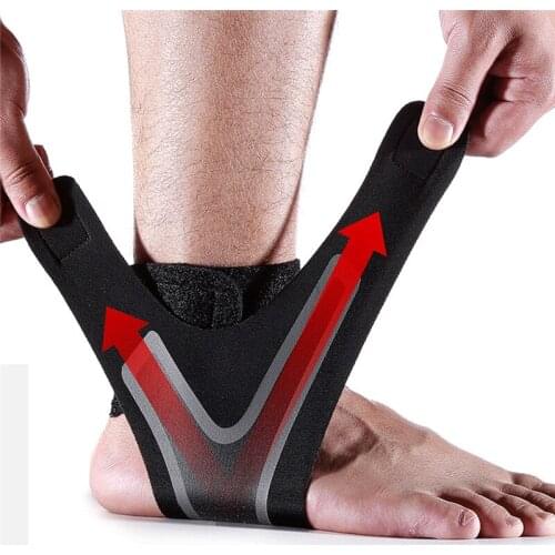 1 PC Ankle Sport Brace Fitness Gym Ankle Support Gear Elastic Foot Weights Wraps Protector Legs Power Weightlifting2fz