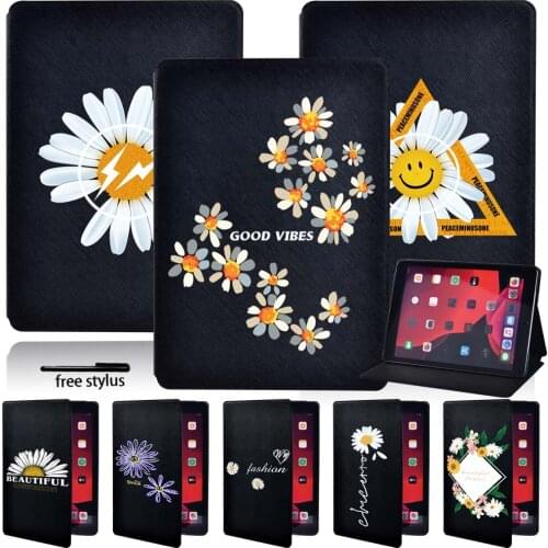 Stand Tablet Leather Cover Case for IPad 2 3 4/Mini 1 2 3 4 5/Air 1 2 3/Pro 11 PU Leather Anti-fall Tablet Shockproof Case+Pen