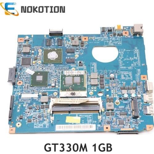 NOKOTION Laptop motherboard For Acer aspire 4741 4741G HM55 DDR3 GT330M 1GB free cpu JE40-CP MB 48.4GY02.021 MBPV201002
