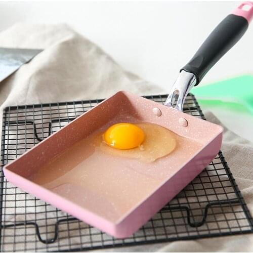 Mini Pans Japanese Stainless Steel Non-stick Cooking Pans Frying Dishwasher Omelette Frying Pan Cookware Kitchen Tools