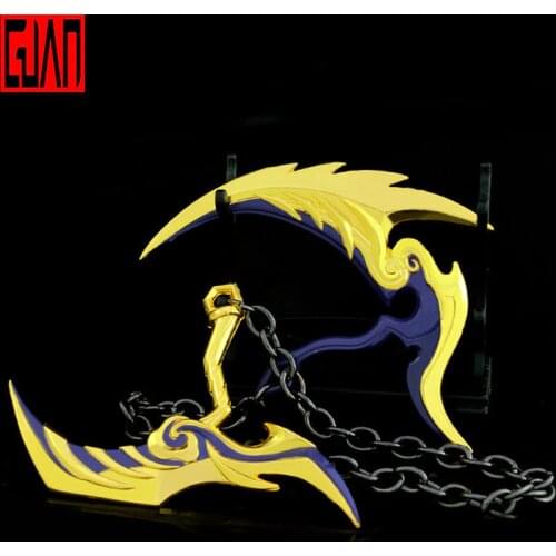 Alloy Weapon Model Game Peripheral Props Collection Gift Bar Ornaments Baili Xuance Original Chaser Alloy Weapon Model Toy